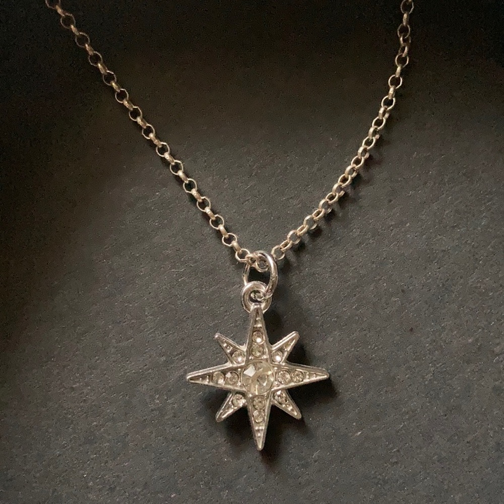 Silver North Star necklaces